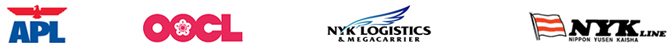 APL, OOCL, NYK Logistics, NYK Line